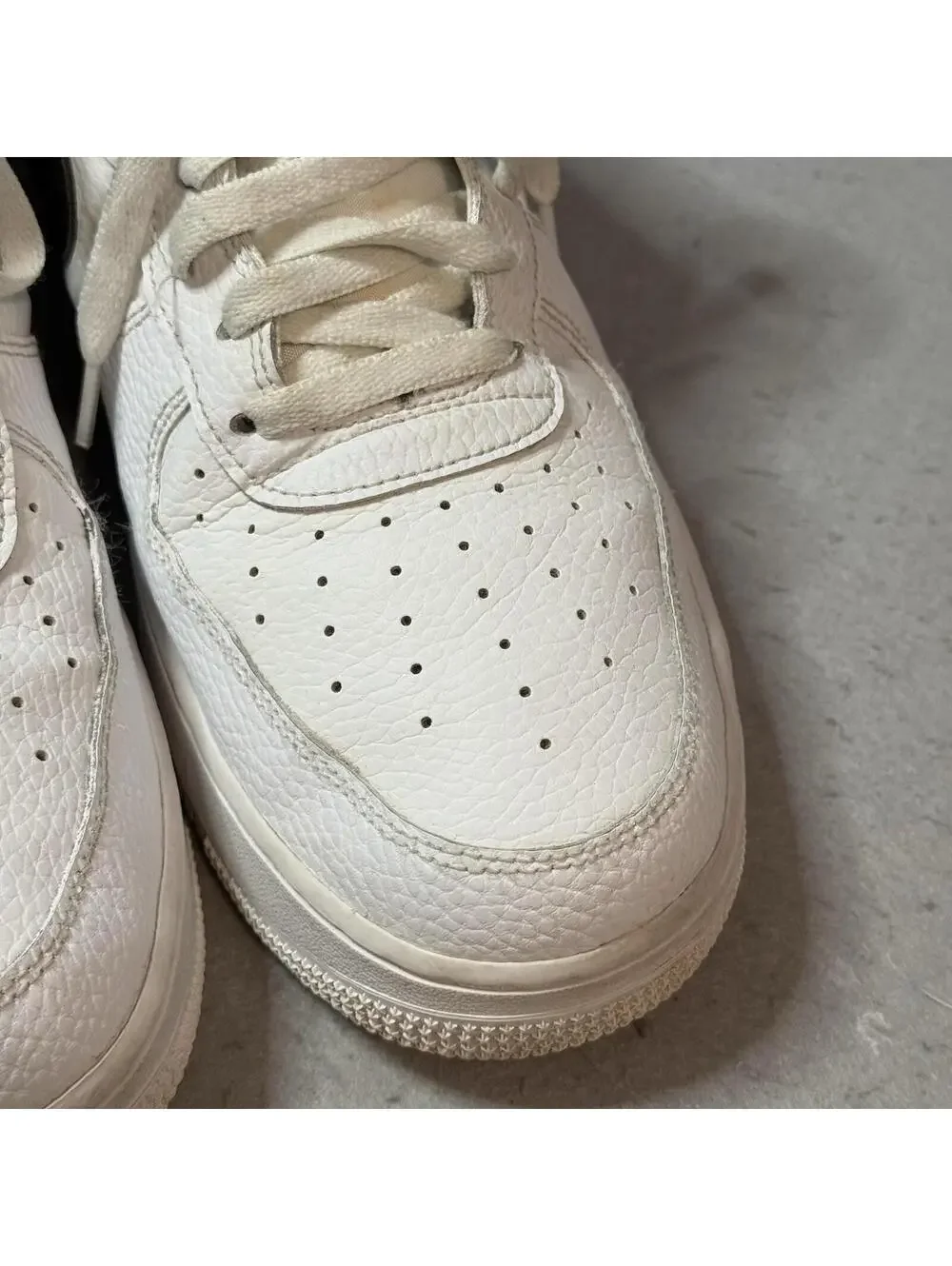 Nike Air Force 1 Low White Black CT2302-100 Men’s Size 14 Sneakers Shoes